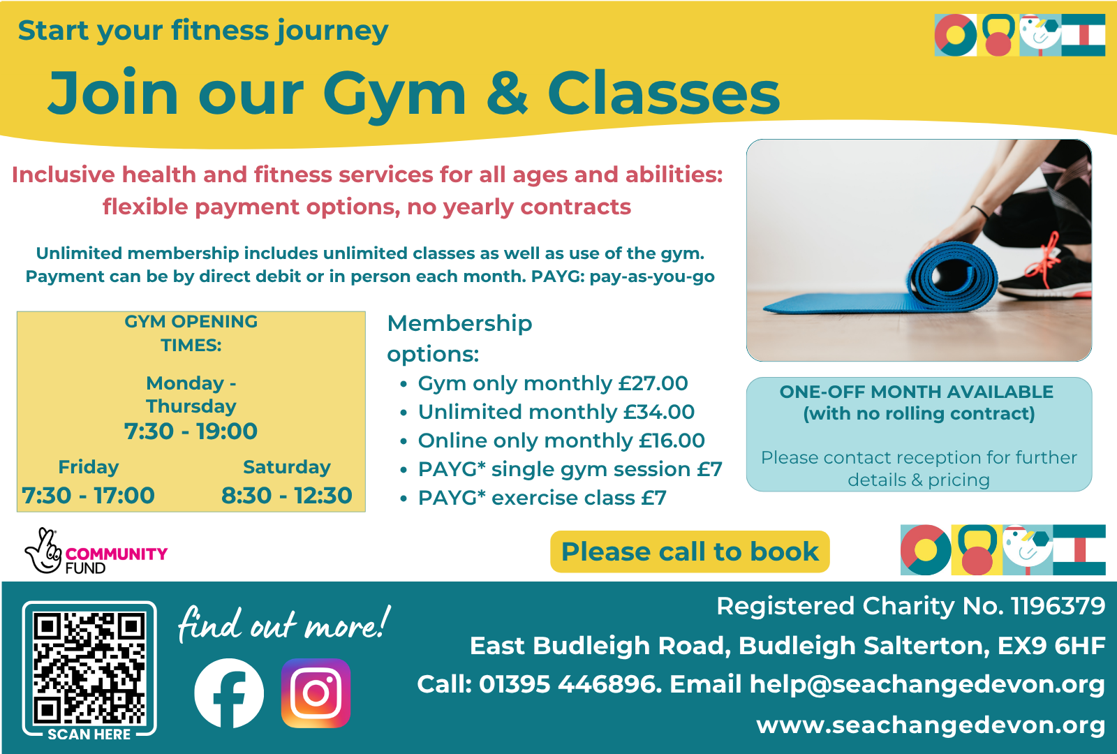 Join our gym & classes