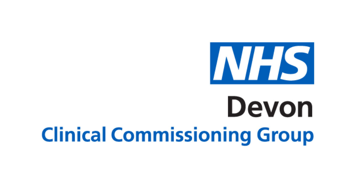 NHS Devon CCG logo BLUE
