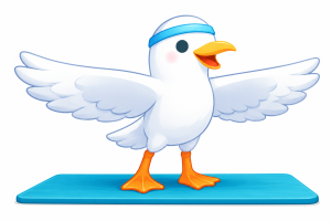 Godfrey wing stretch logo
